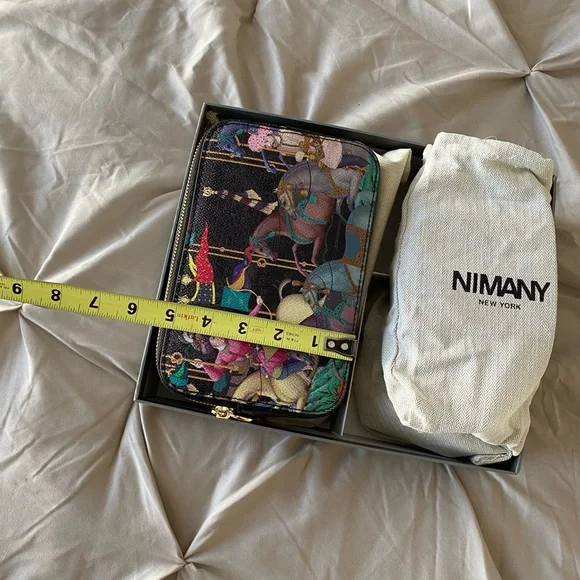 NIMANY Stylish Multicolor Designer Crossbody Bag - NIB - Picture 11 of 11